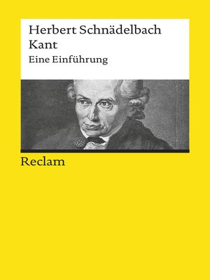 cover image of Kant. Eine Einführung